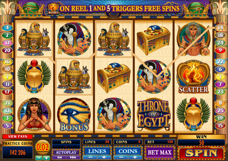 Egyptian Slots Bonus - 691726