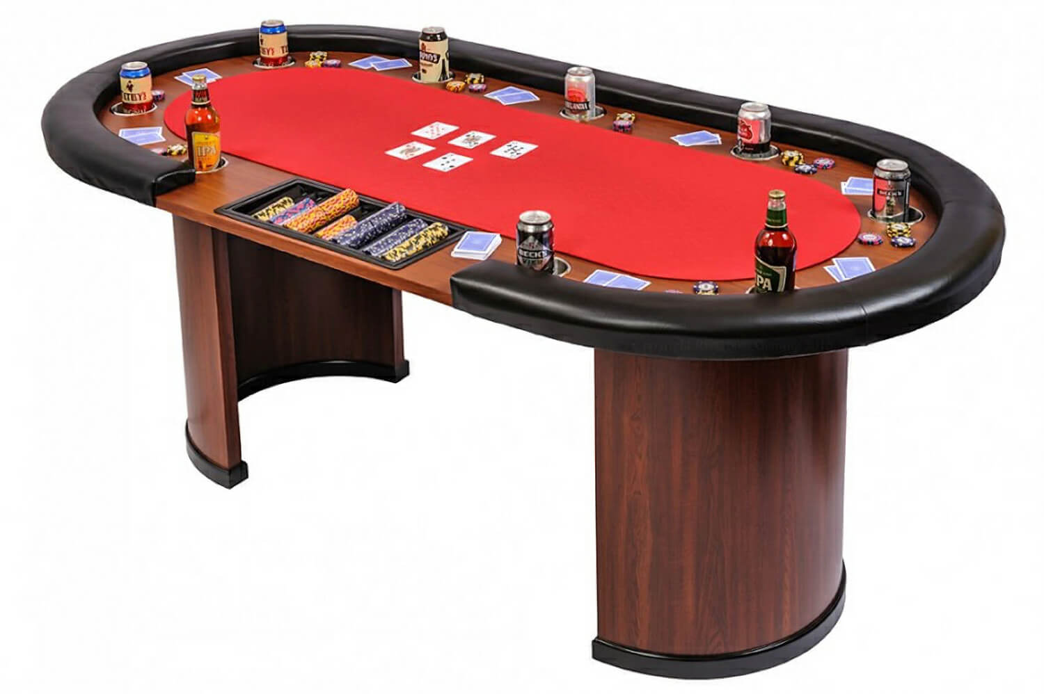 Красный стол Покер