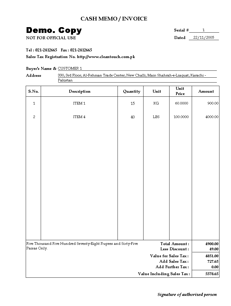 Balance Cash Check - 660651
